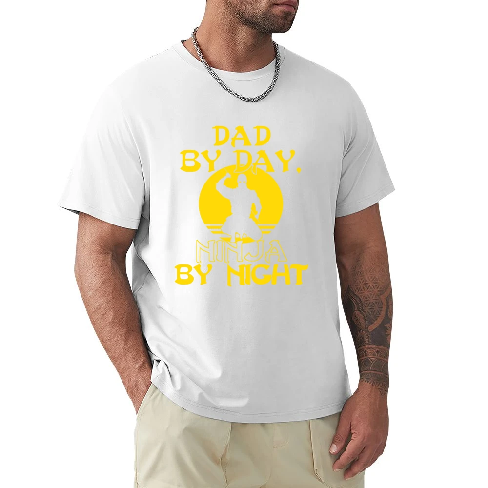 Dad By Day Ninja By Night Tshirt (all Styles And Colors Available) Premium Men T-shirt