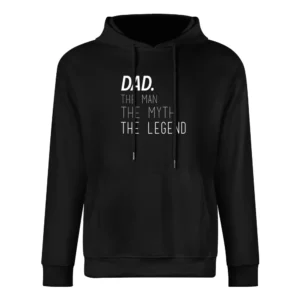 Dad The Man The Myth The Legend Funny Popular Fathers Day Gift Graphic European Size Men Hoodie