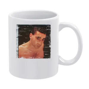 Daf Alles Ist Gut Album Cover Distressed Image White Mug