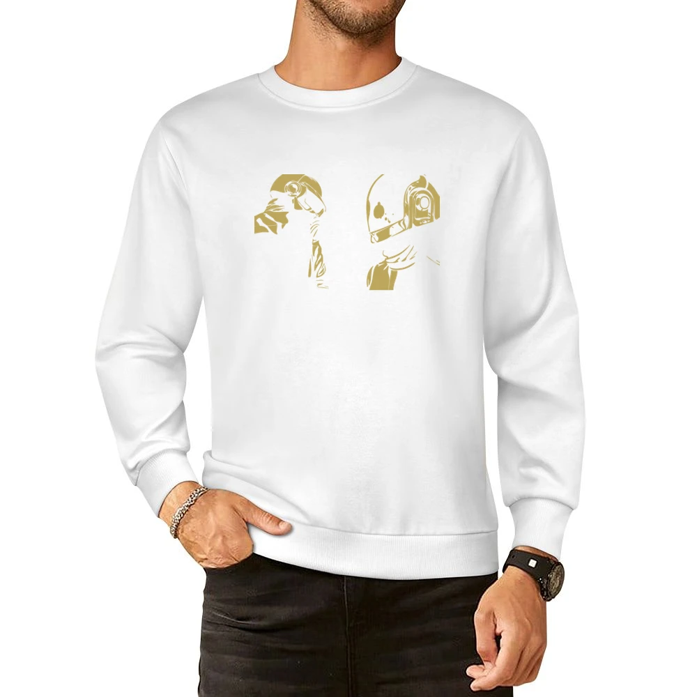 Daft Punk night Shift European Size Pullover Sweater