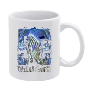 Dallas Cowboys Nfl Tshirt White Mug