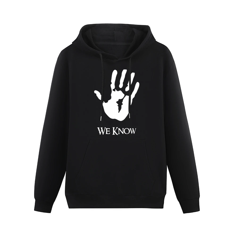 Dark Brotherhood we know hand palm Men Hoodie With Pocket