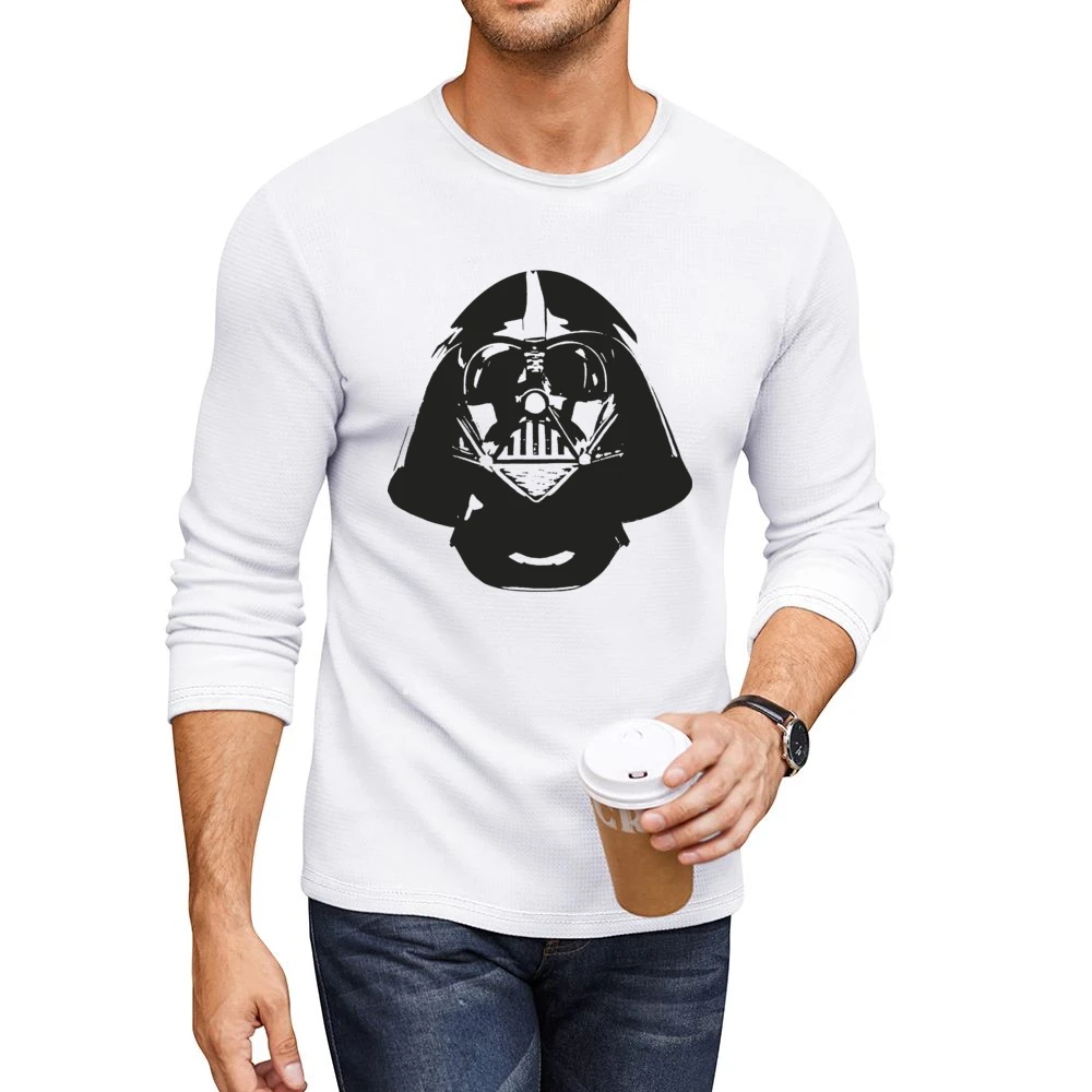 Darth Vader Anakin Skywalker character of the Star Wars saga Men CrewNeck Long Sleeve T-Shirt