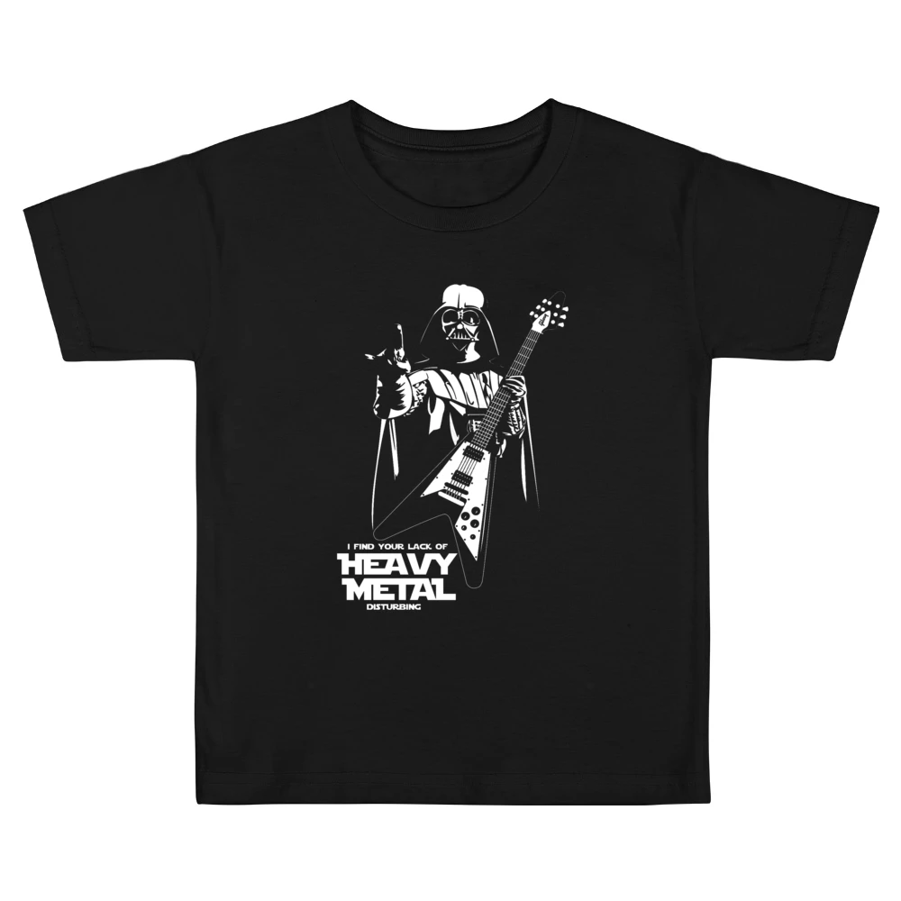Darth Vader Heavy Medal Kids Boys Girls T-Shirt
