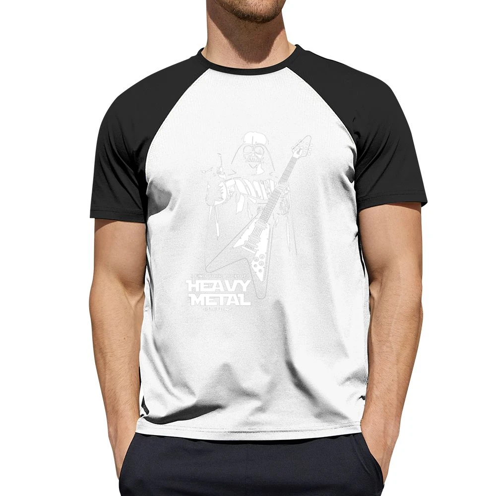 Darth Vader Heavy Medal Men Short Sleeve T-Shirt