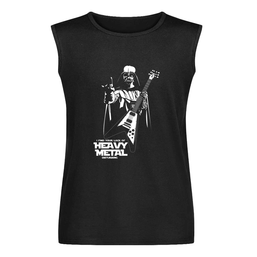 Darth Vader Heavy Medal Men Sleeveless T-Shirt