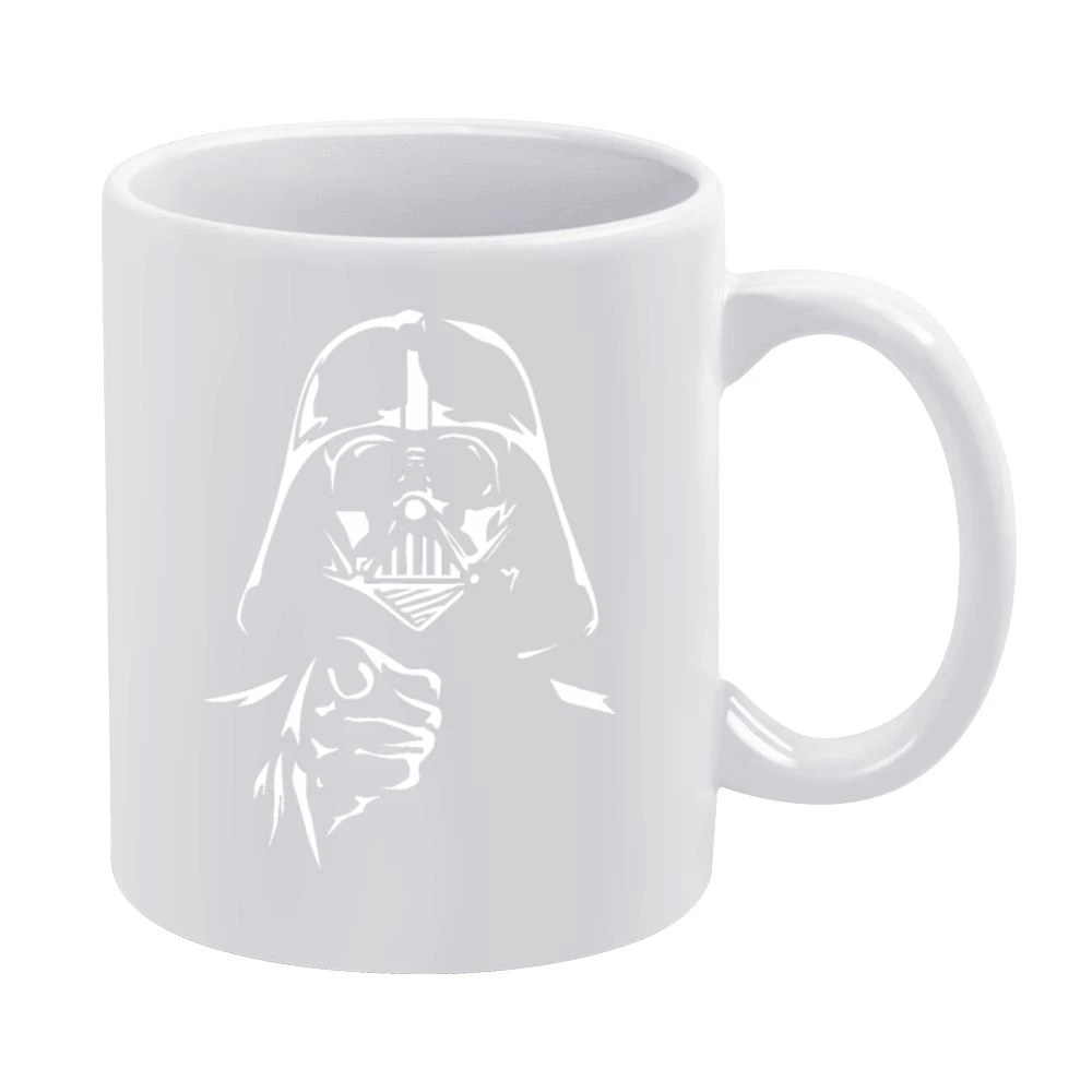 Darth Vader Star Wars Tshirt White Mug