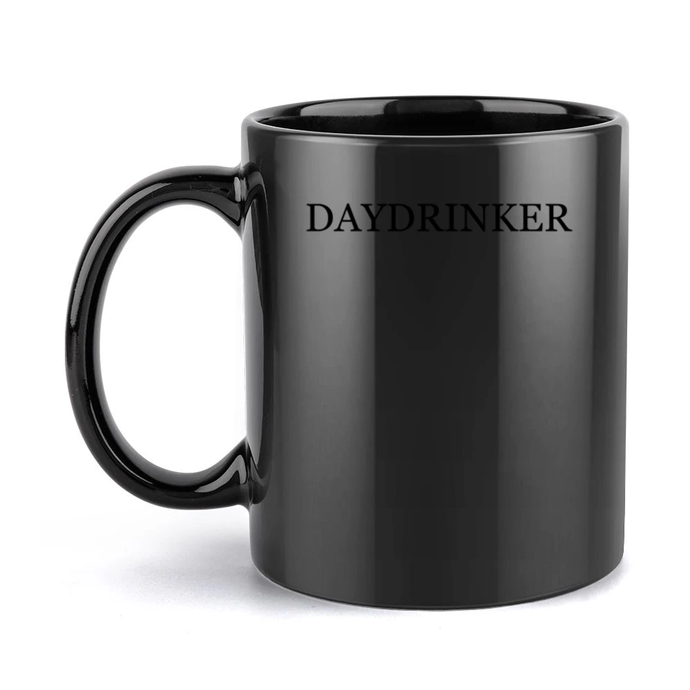 Daydrinker Funny Party Alcohol Graphic Drink Tee Shirt Black Mug