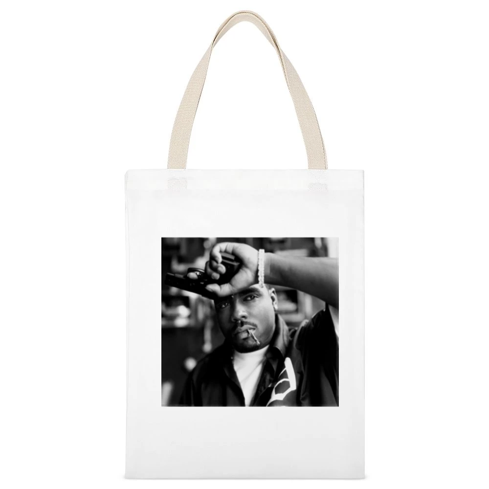 Daz Dillinger White Canvas Tote Shopping Bag