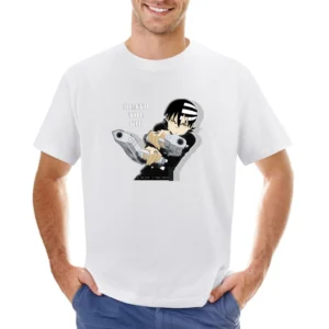 Death The Kid dtk Soul eater manga games Asian Size Men T-Shirt