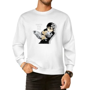 Death The Kid dtk Soul eater manga games European Size Pullover Sweater