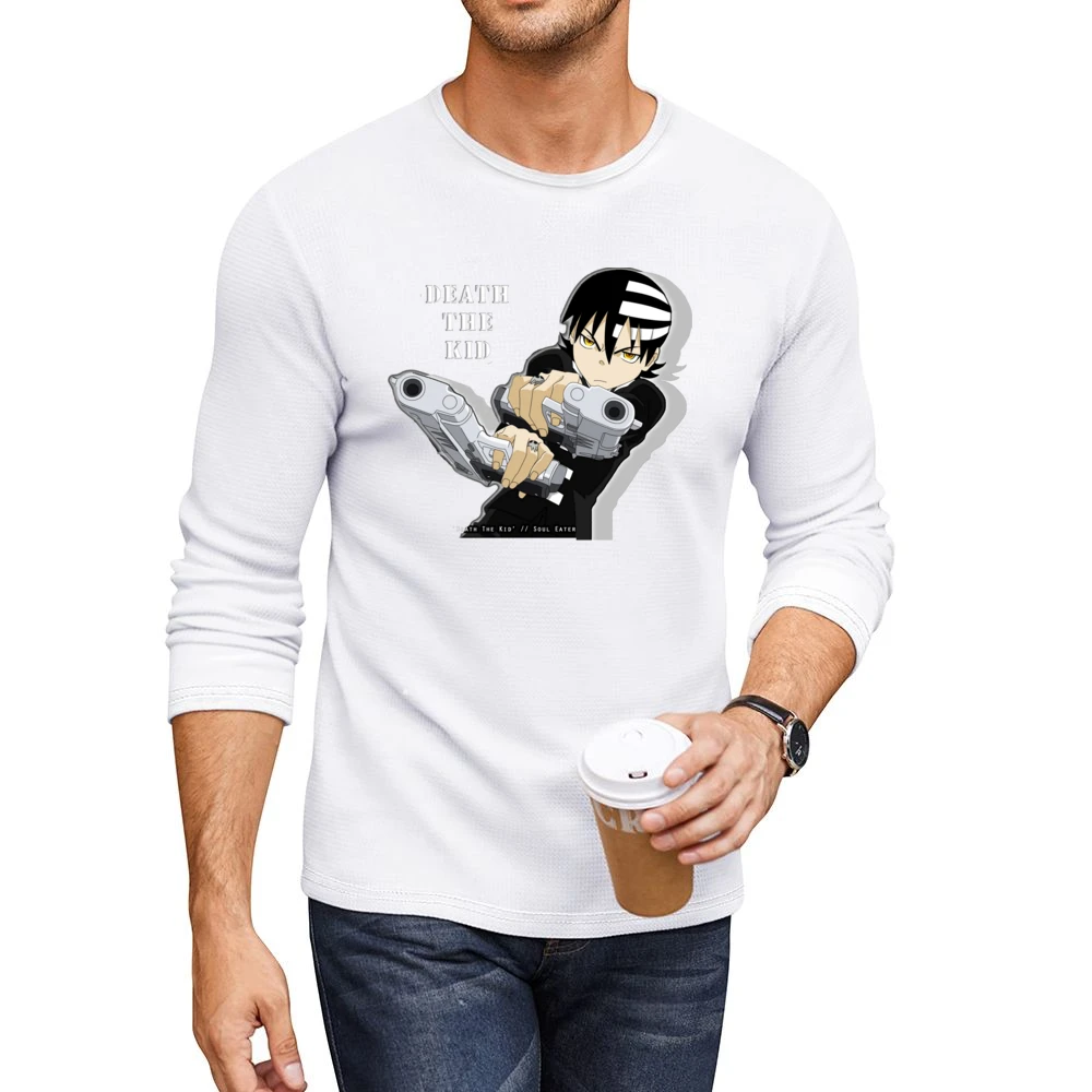 Death The Kid dtk Soul eater manga games Men CrewNeck Long Sleeve T-Shirt
