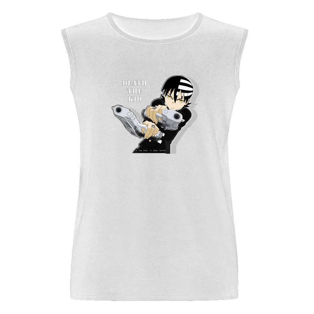 Death The Kid dtk Soul eater manga games Men Sleeveless T-Shirt