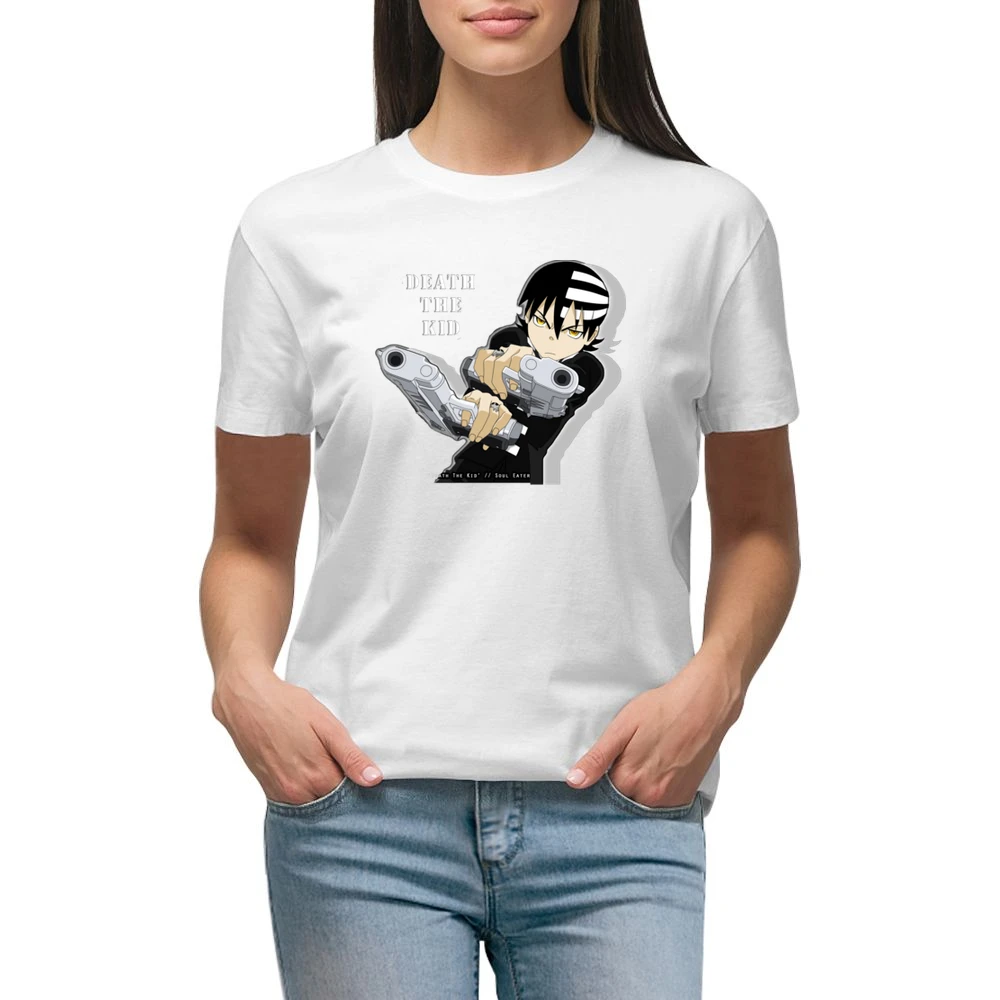 Death The Kid dtk Soul eater manga games Premium Women Ladies T-shirt