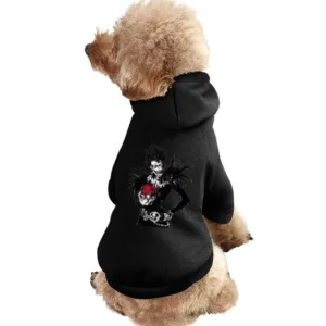 Death slayer god reaper Shinigami Ryuuk with an apple Death Note manga Pet Apparel Clothes
