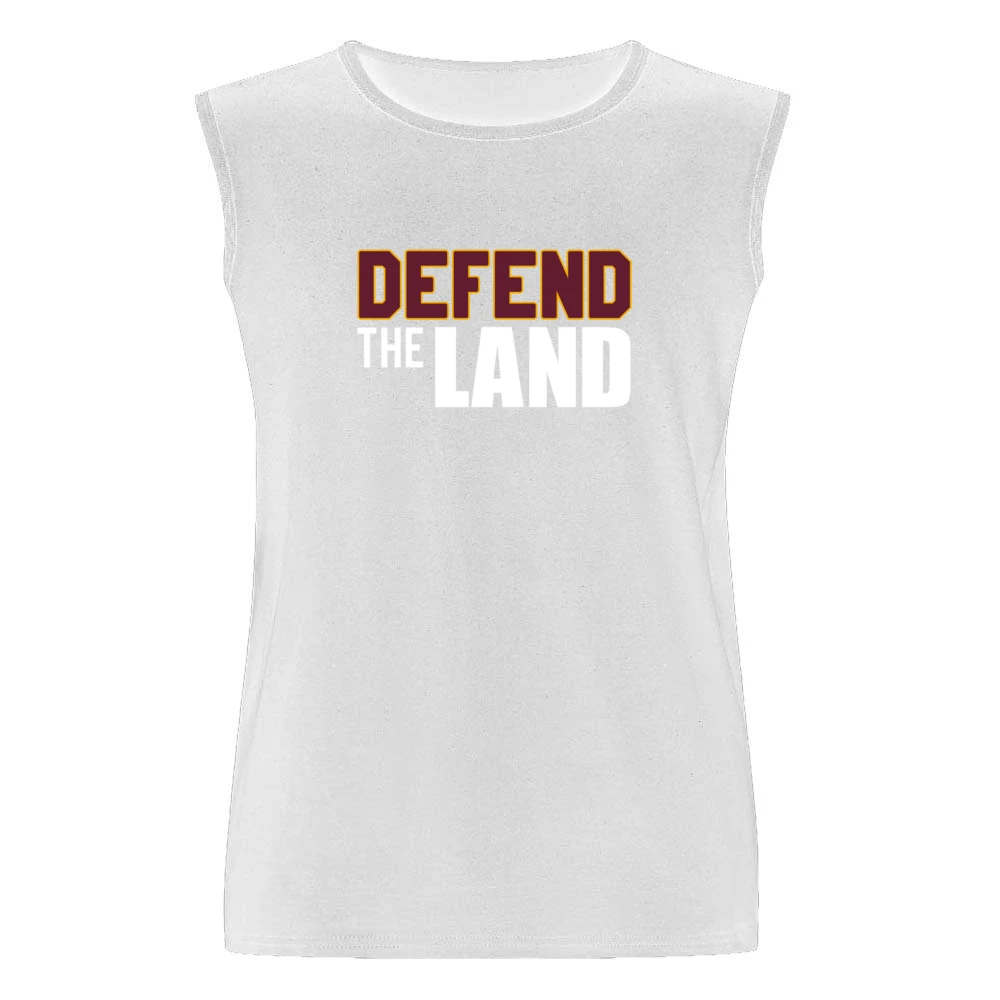 Defend The Land Black Out Cleveland Cavs Ohio Basketball Graphic Fan T Men Sleeveless T-Shirt