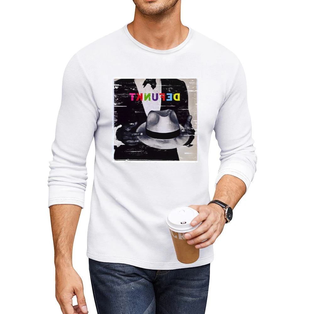 Defunkt Defunkt Album Cover Distressed Image Men CrewNeck Long Sleeve T-Shirt