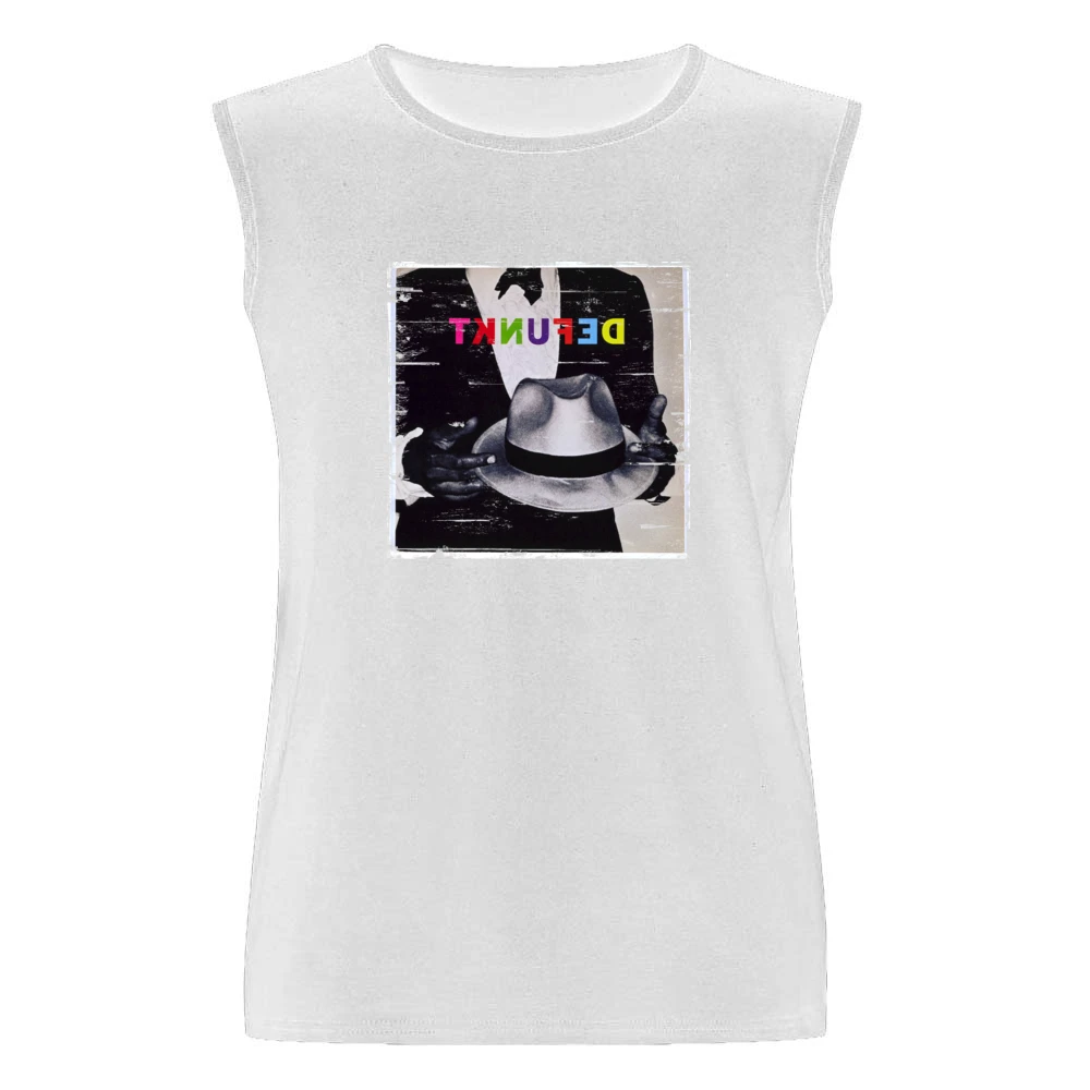Defunkt Defunkt Album Cover Distressed Image Men Sleeveless T-Shirt