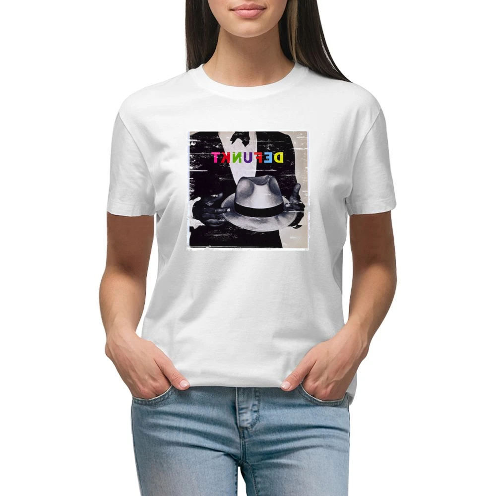 Defunkt Defunkt Album Cover Distressed Image Premium Women Ladies T-shirt