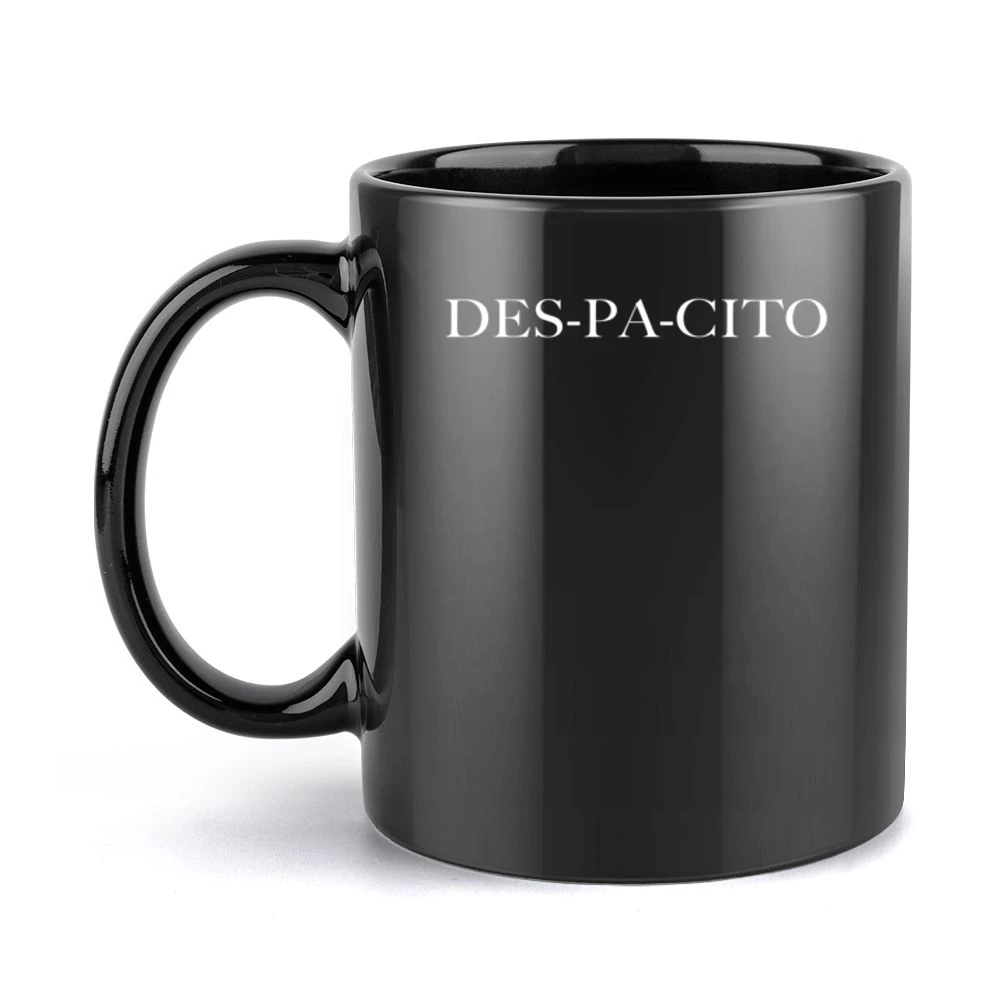 Despacito Fun Cool Popular Graphic Jacqueline Fernandez Celebrity Tank Black Mug