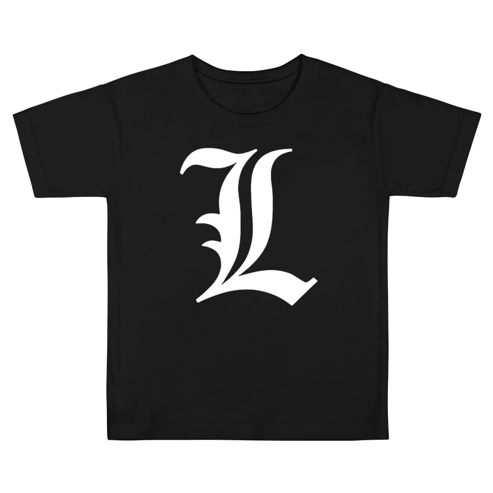 Detective L Death Note Anime Manga Kids Boys Girls T-Shirt