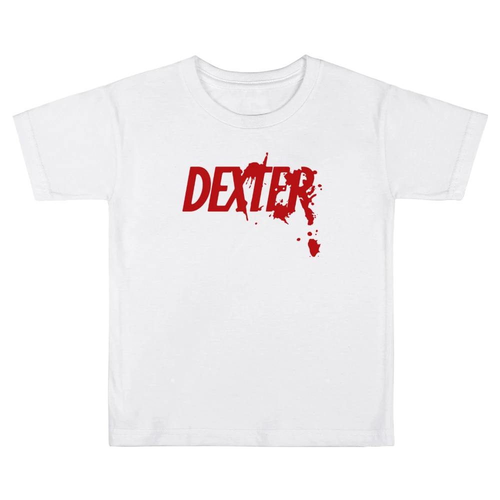 Dexter Fun Graphic TV Show Title Graphic Fan Kids Boys Girls T-Shirt