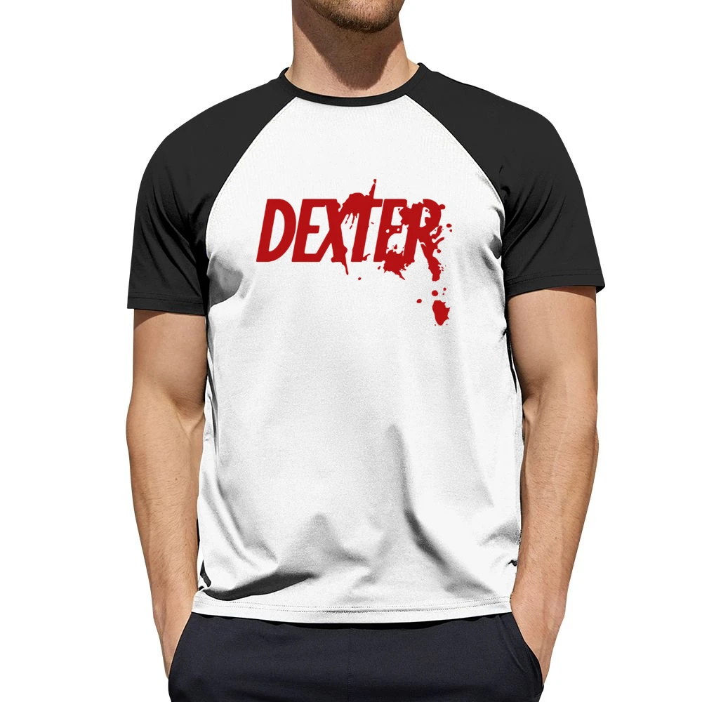 Dexter Fun Graphic TV Show Title Graphic Fan Men Short Sleeve T-Shirt