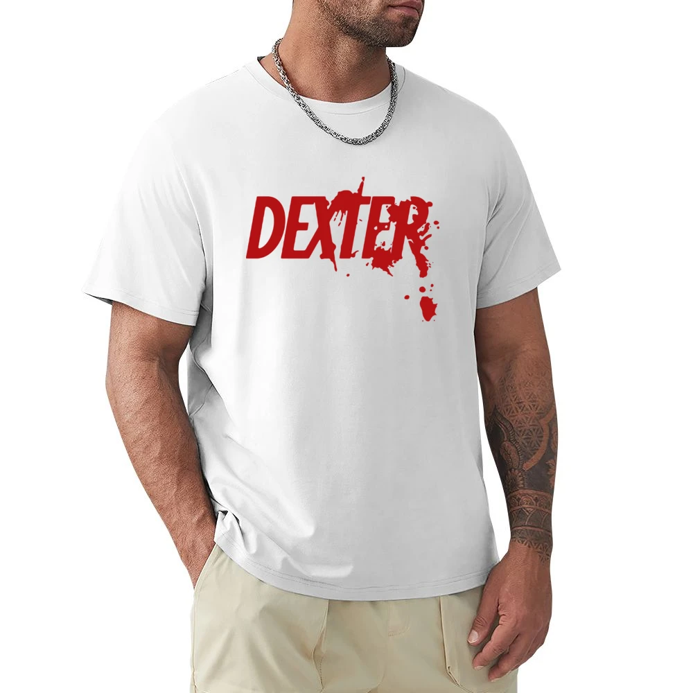 Dexter Fun Graphic TV Show Title Graphic Fan Premium Men T-shirt