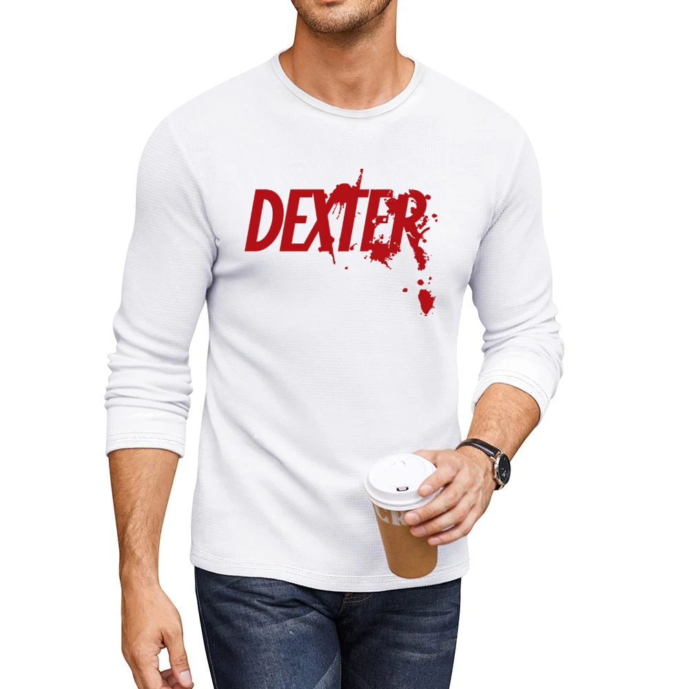 Dexter Morgan Tv Series Men CrewNeck Long Sleeve T-Shirt