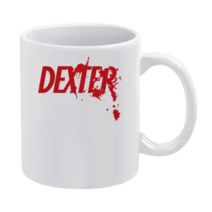 Dexter Morgan Tv Series White Mug
