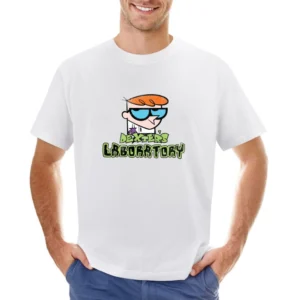 Dexters Laboratory Fun Cool Vintage Style Distressed Look Retro Tv Sho Asian Size Men T-Shirt
