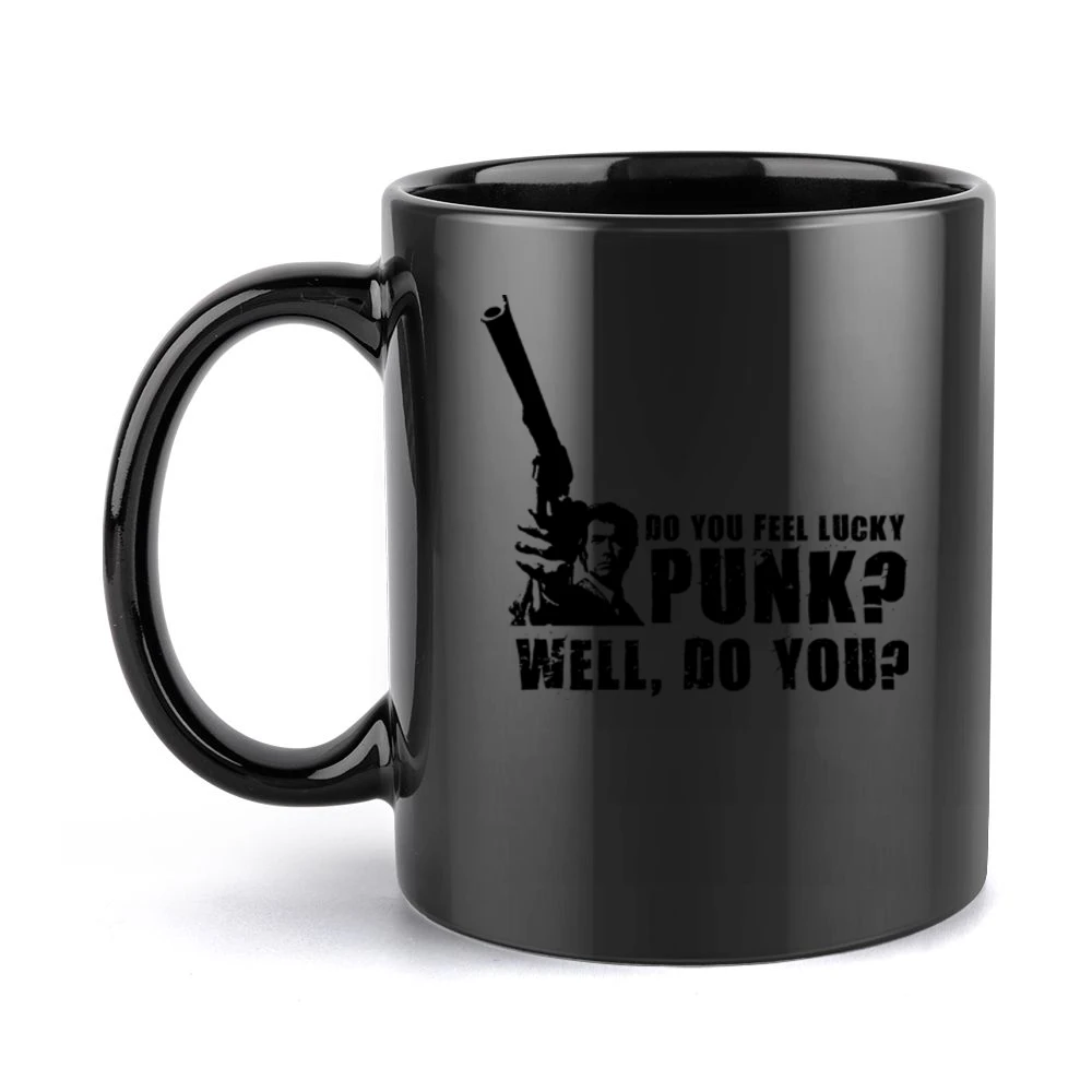Dirty Harry Punk Black Mug