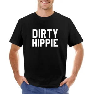 Dirty Hippie Fun Cool Funny Yoga Adventure Wanderlust Graphic Asian Size Men T-Shirt