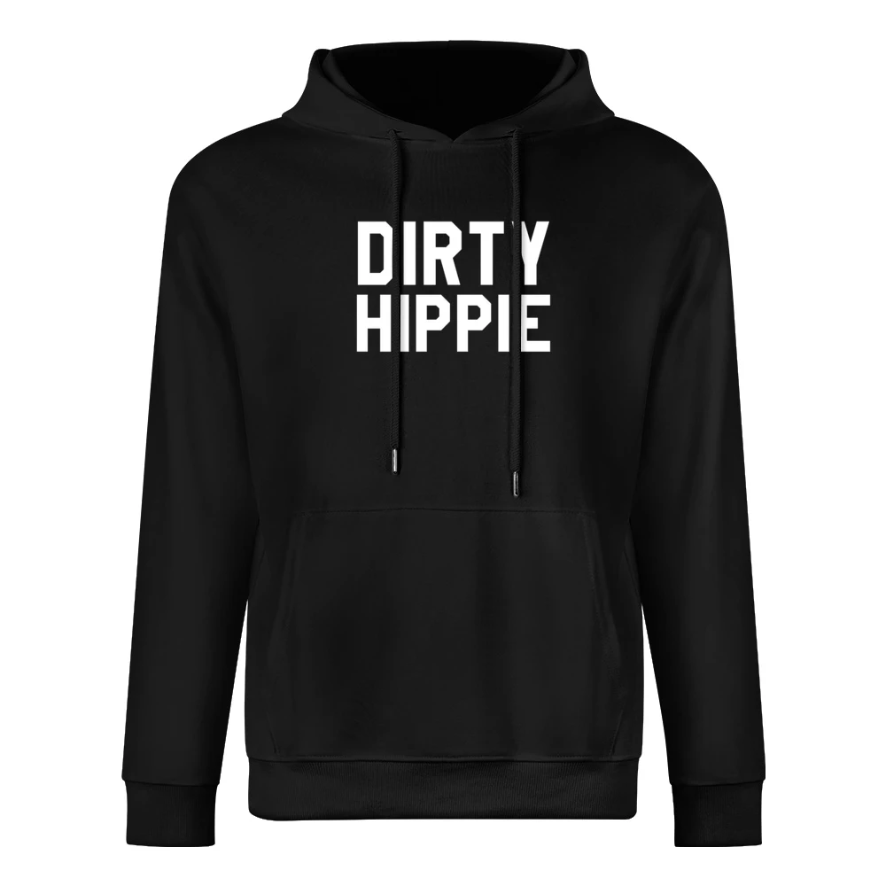 Dirty Hippie Fun Cool Funny Yoga Adventure Wanderlust Graphic European Size Men Hoodie