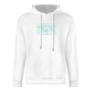 Disney's Caribbean Beach Resort Fun Vintage Cool Graphic Retro Tee Shi European Size Men Hoodie