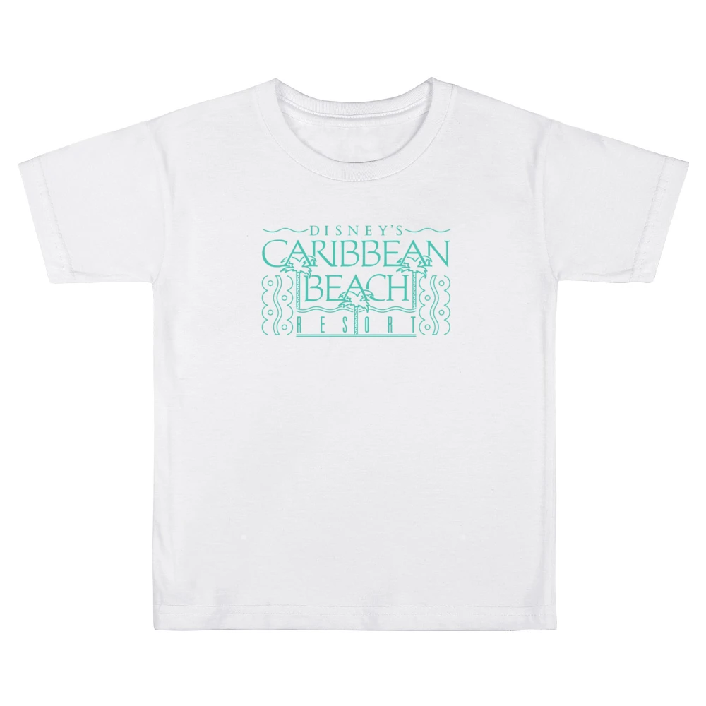 Disney's Caribbean Beach Resort Fun Vintage Cool Graphic Retro Tee Shi Kids Boys Girls T-Shirt
