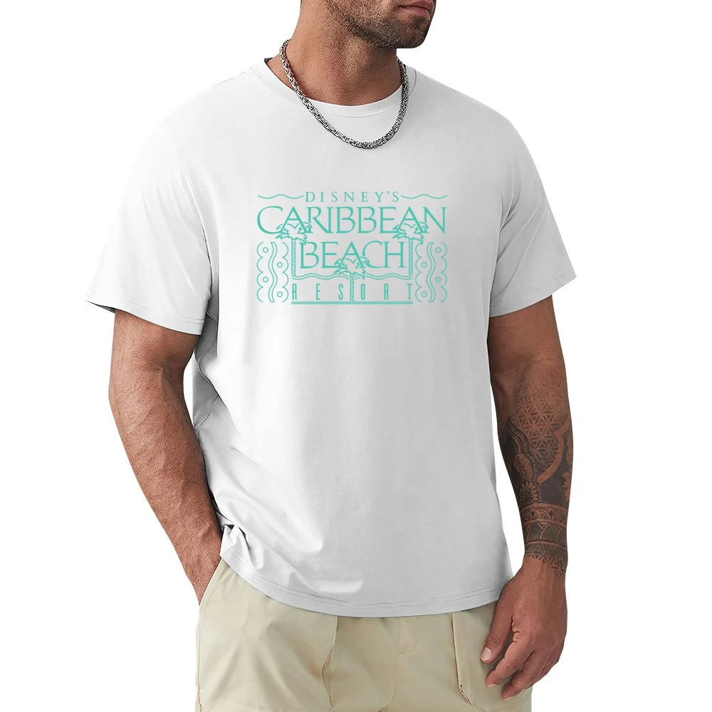 Disney's Caribbean Beach Resort Fun Vintage Cool Graphic Retro Tee Shi Premium Men T-shirt