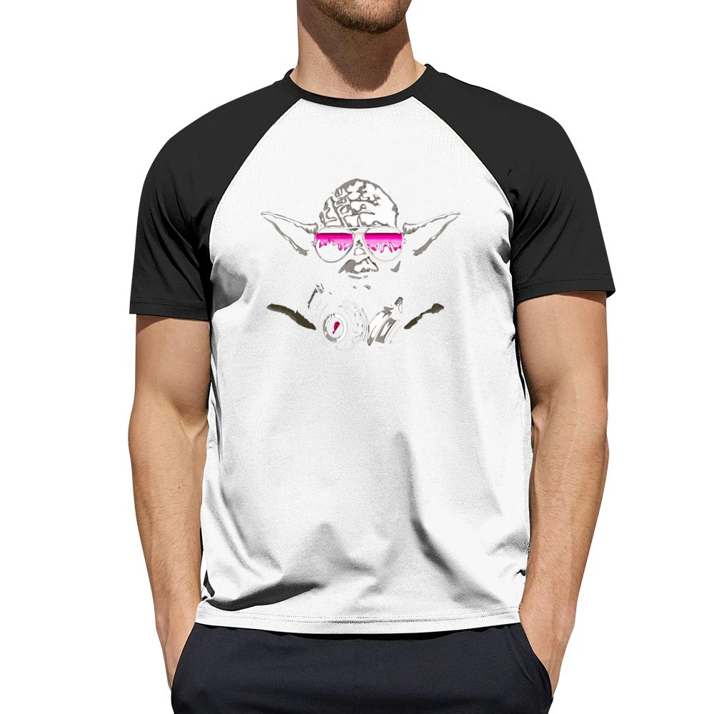 Dj Yoda Star Wars Retro Funny Men Short Sleeve T-Shirt
