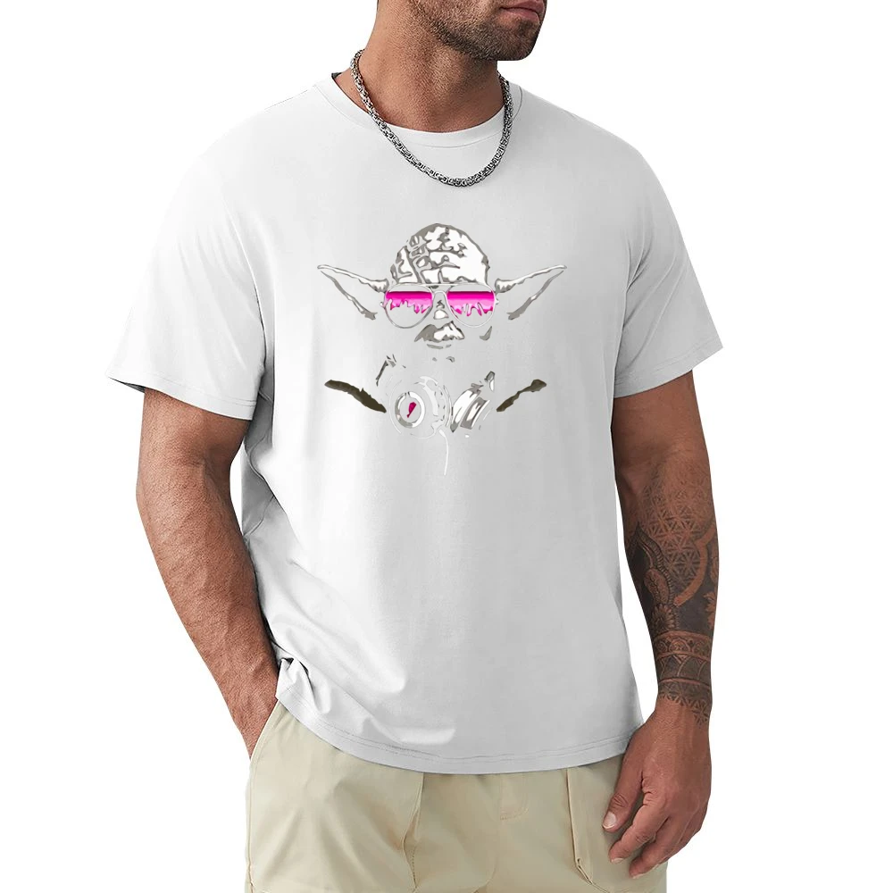 Dj Yoda Star Wars Retro Funny Premium Men T-shirt
