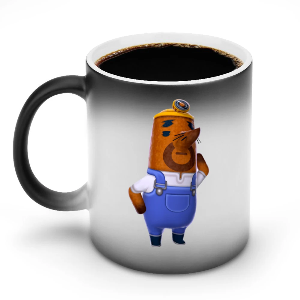 Don Resetti From Animal Crossing Nintendo Character Video Game Discoloration Mug