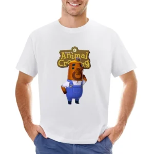 Don Resetti From Animal Crossing Nintendo Video Game Fan Asian Size Men T-Shirt