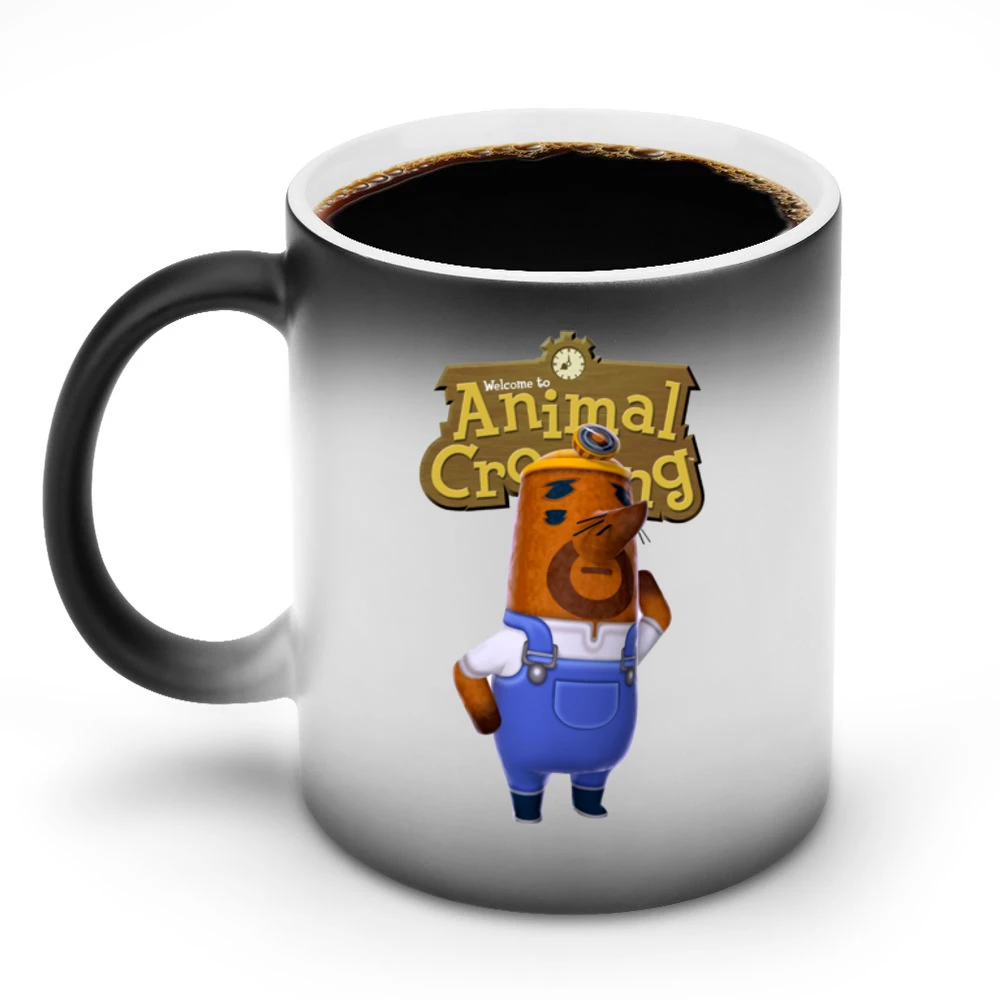 Don Resetti From Animal Crossing Nintendo Video Game Fan Discoloration Mug