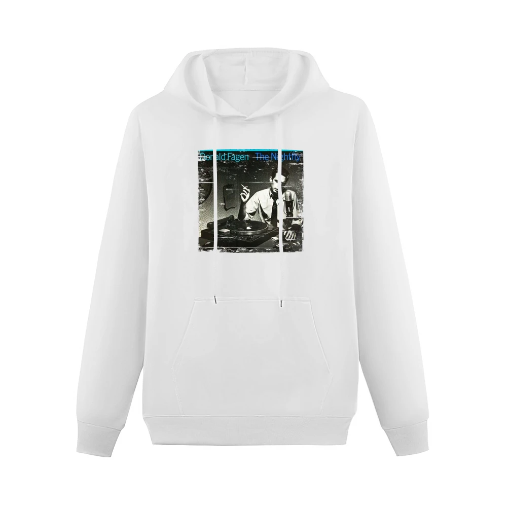 Donald Fagen The Nightfly Album Cover Distressed Image Men Hoodie With Pocket