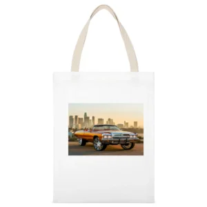 Donk City Tshirt White Canvas Tote Shopping Bag