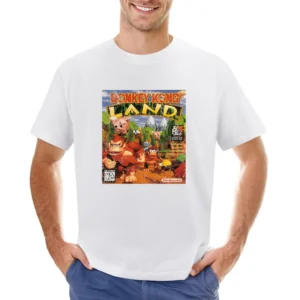Donkey Kong Land Game Boy Nintendo Old School Retro Video Game Fan Dis Asian Size Men T-Shirt