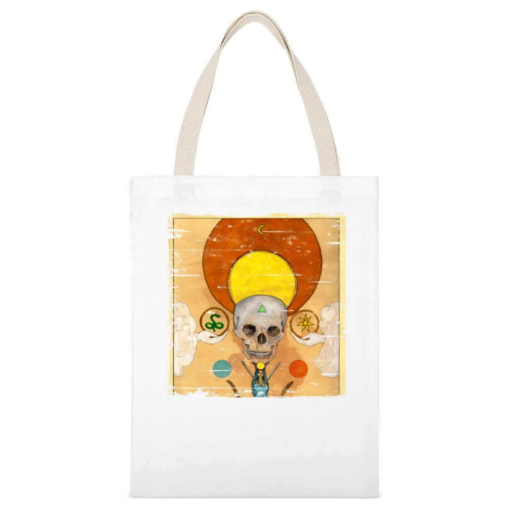 Donna Summer Donna Summer Album Cover Distressed Image White Canvas Tote Shopping Bag