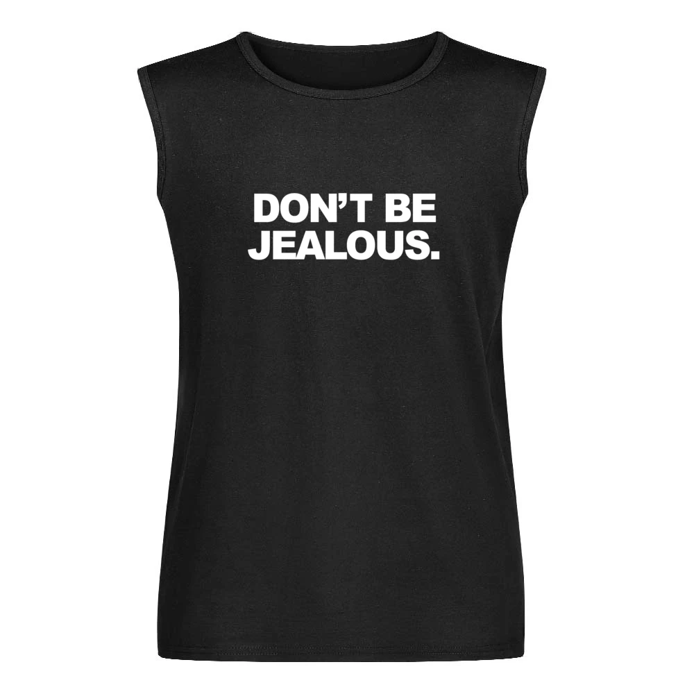 Don't Be Jealous Paris Hilton Graphic Ladies Men Sleeveless T-Shirt