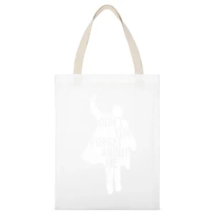Dont You Forget About Me Breakfast Club Vintage Style Judd Nelson Dist White Canvas Tote Shopping Bag