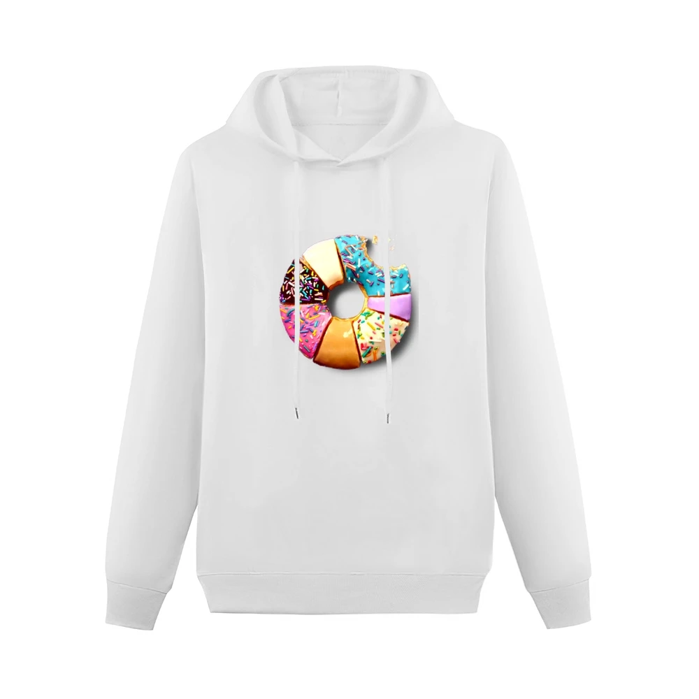 Donut Flavors Different Types Fun Food Tee Shirt Men Hoodie Without Pocket