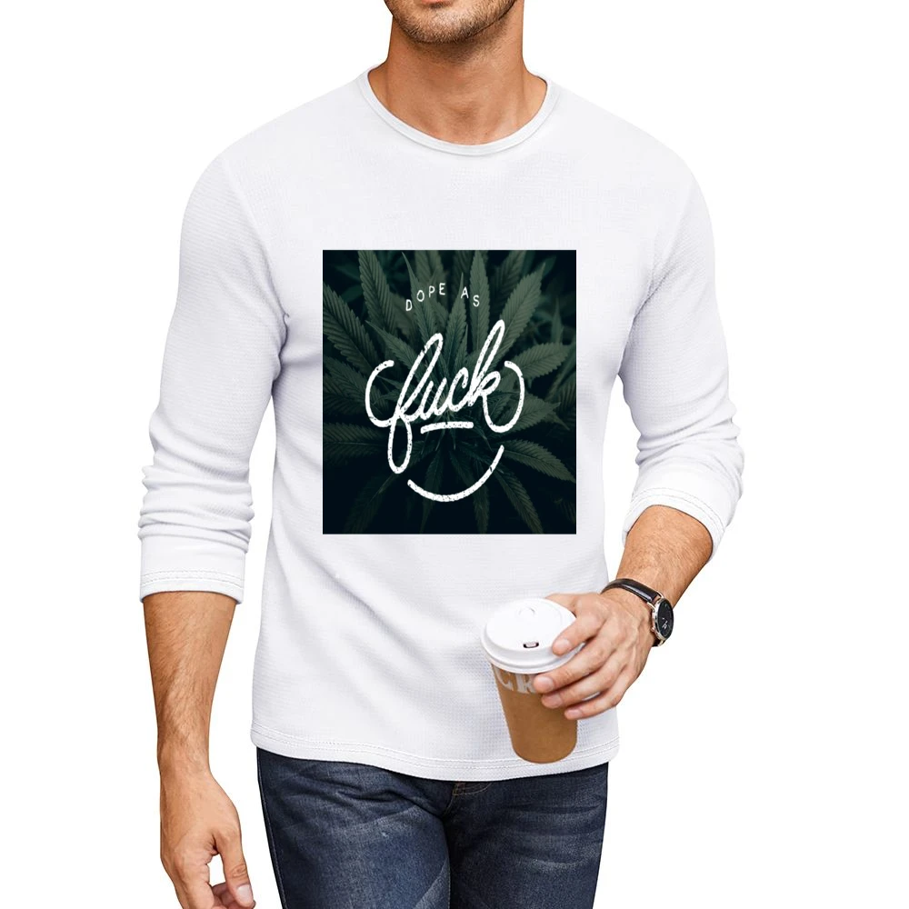 Dope As F@*k Tshirt (all Styles And Colors Available) Men CrewNeck Long Sleeve T-Shirt